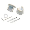 Naissance CERUSITE blanc / doré diamètre barre 1,9 cm - 4MURS