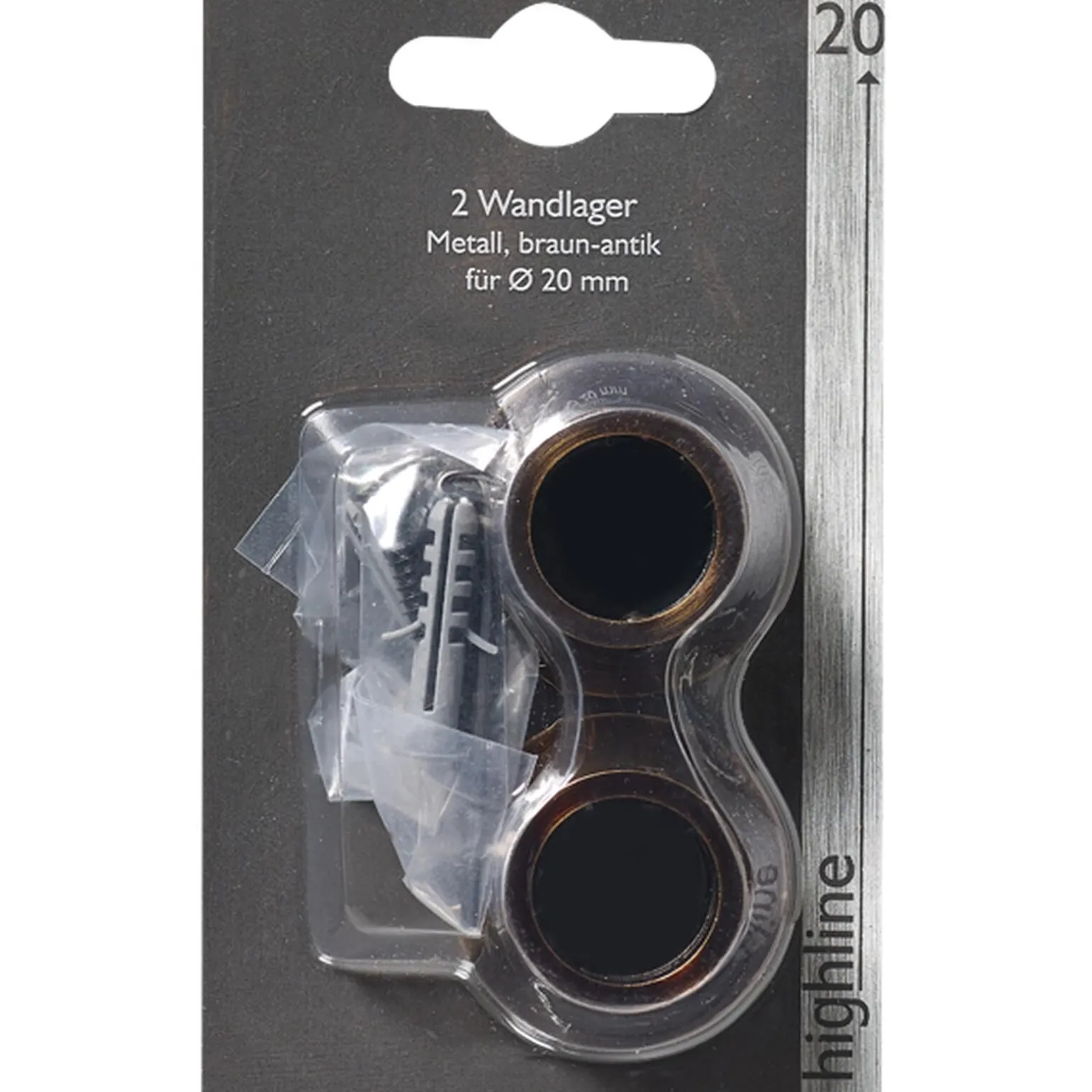 Naissance GLACAGE coloris chocolat diamètre barre 2 cm - 4MURS