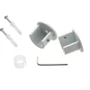 Naissance HOWLITE coloris blanc diamètre barre 1,9 cm - 4MURS