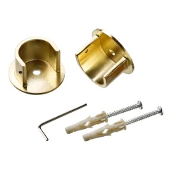 Naissance TROMPETTE laiton mat diamètre barre 2,8 cm - 4MURS