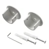 Naissance VELOURS blanc grainé diamètre barre 2,8 cm - 4MURS