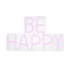 Néon BE HAPPY coloris rose - 4MURS