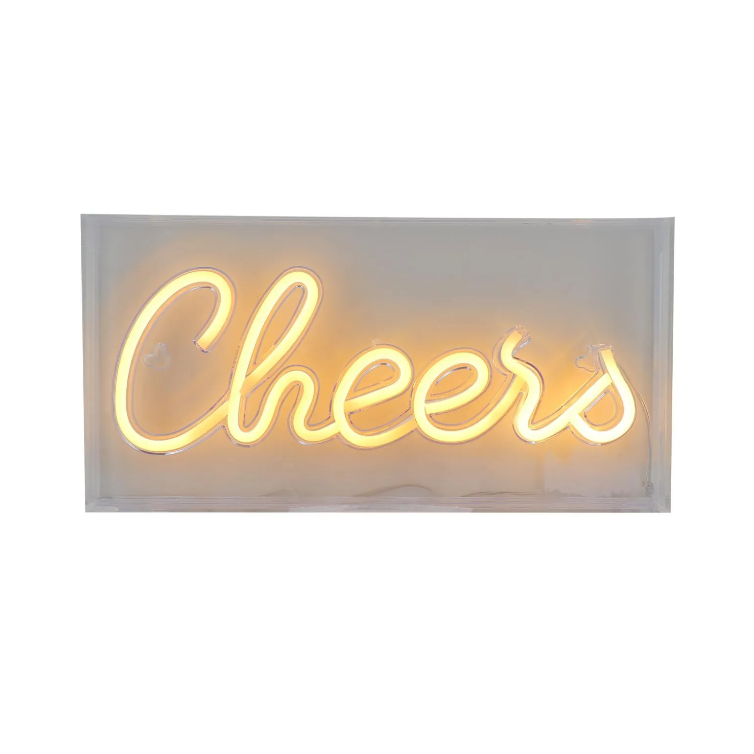 Néon CHEERS coloris blanc chaud - 4MURS