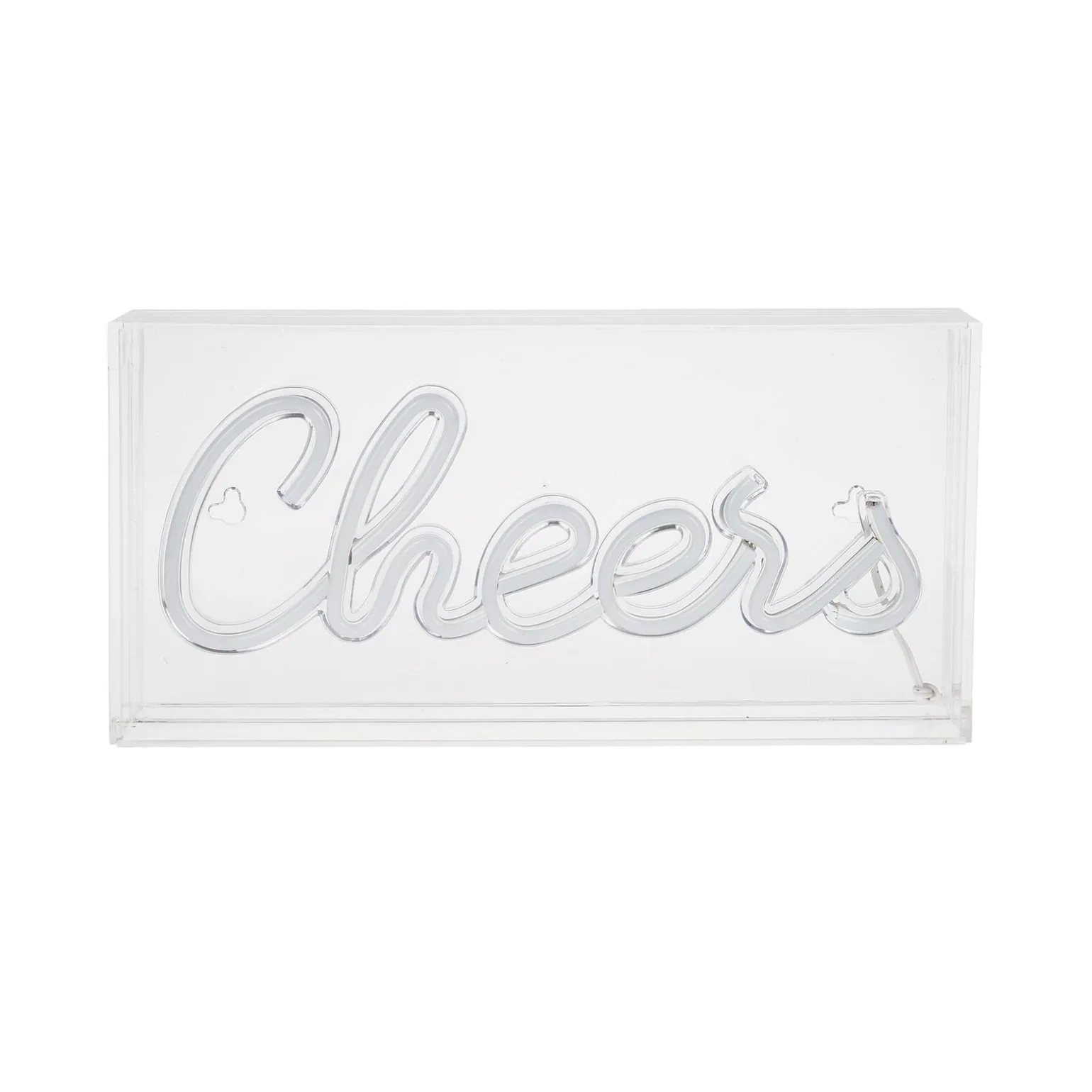 Néon CHEERS coloris blanc chaud - 4MURS