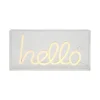 Néon HELLO coloris blanc chaud - 4MURS