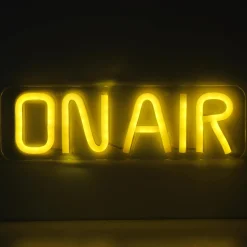 Néon ON AIR coloris jaune - 4MURS