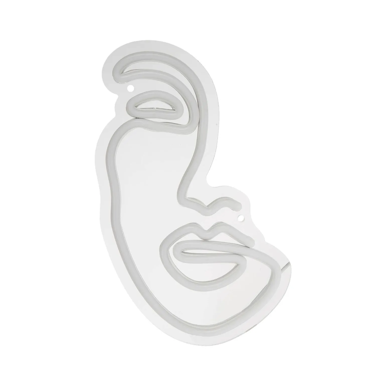 Néon VISAGE coloris blanc chaud - 4MURS