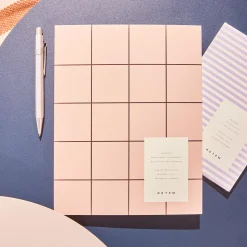 NOTEM Carnet UMA LARGE coloris rose - 4MURS