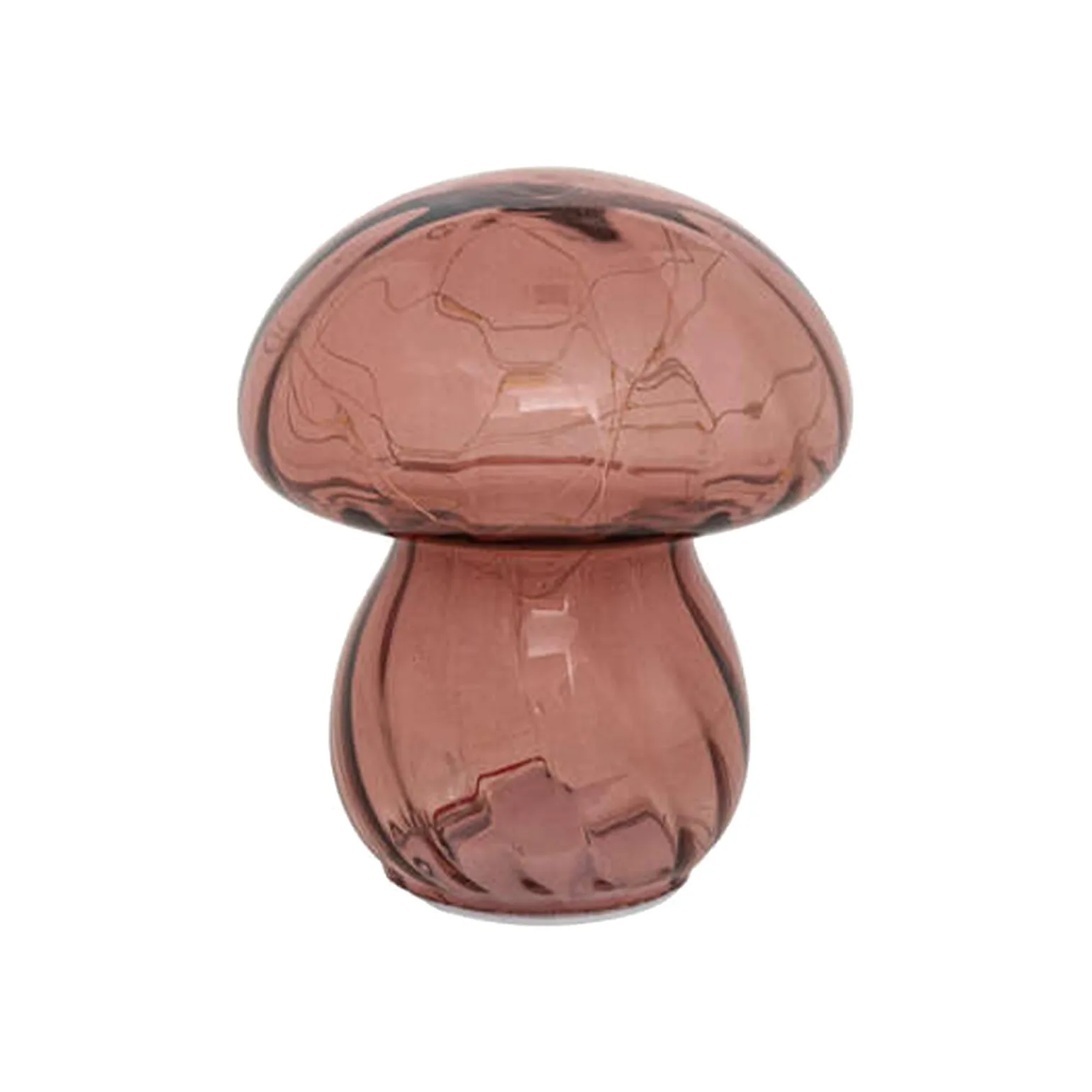 Objet lumineux CHAMPI coloris rose antique 15,5 x 13 cm - 4MURS