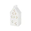 Objet lumineux HOUSE coloris blanc 18 x 9 cm - 4MURS