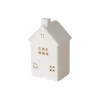 Objet lumineux LYKKA coloris blanc 13 x 8 cm hauteur 13 cm - 4MURS