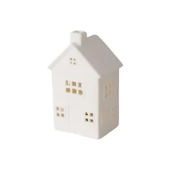 Objet lumineux LYKKA coloris blanc 13 x 8 cm hauteur 13 cm - 4MURS