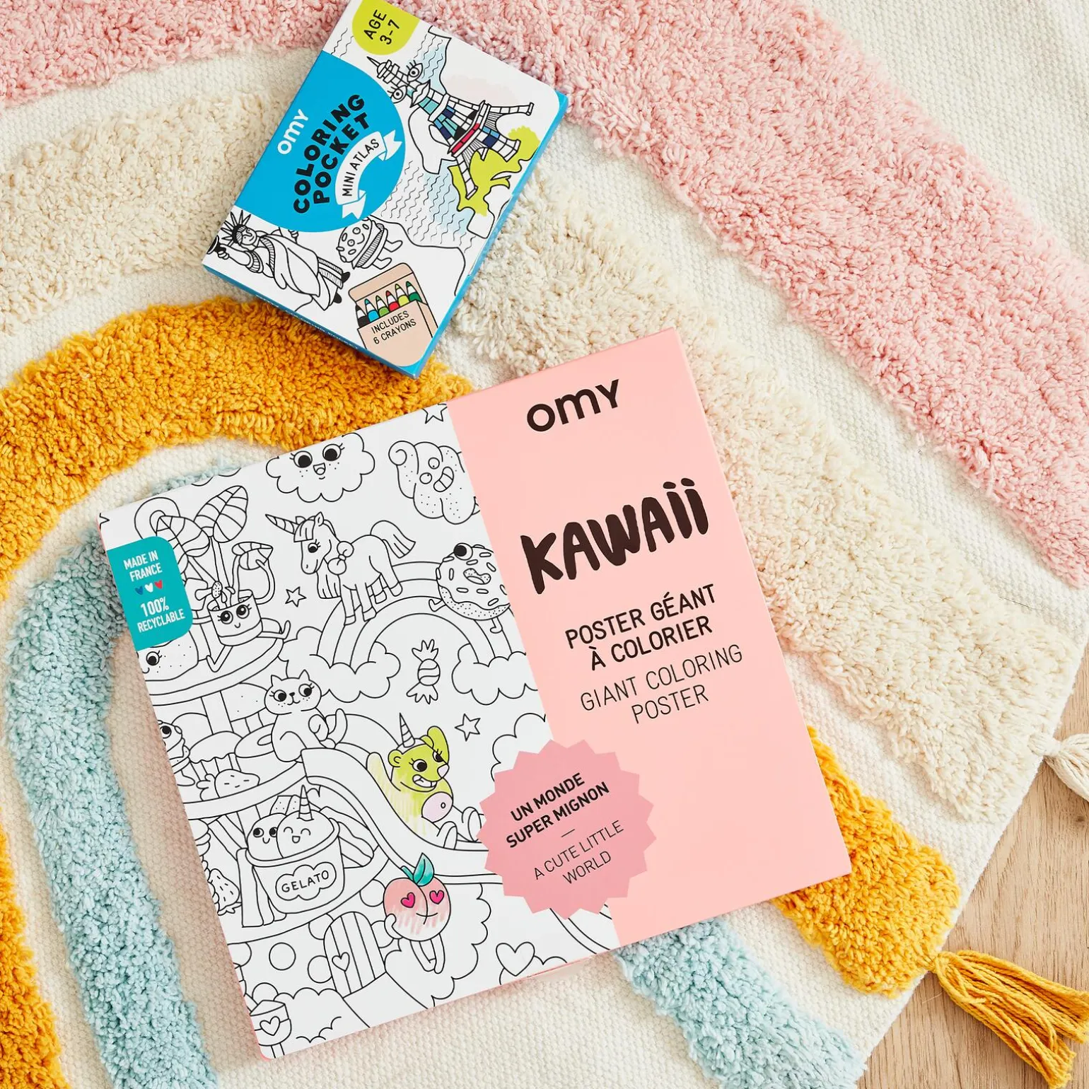 OMY Coloriage KAWAII - 4MURS