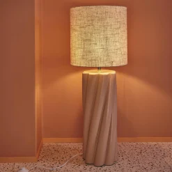 Ostaria Lampadaire TWIST coloris beige - 4MURS