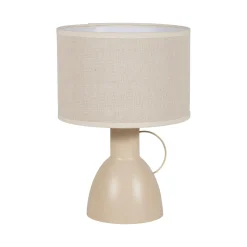 Ostaria Lampe à poser AMPHORE coloris beige 33 x 22 cm - 4MURS