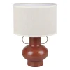 Ostaria Lampe à poser AMPHORE coloris terracotta 33 x 22 cm - 4MURS