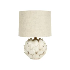 Ostaria Lampe à poser ARTICHAUT coloris beige 30 x 20 cm - 4MURS