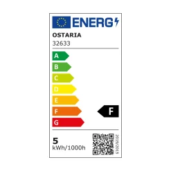 Ostaria Lampe à poser DROP coloris noir 36 x 20 cm - 4MURS