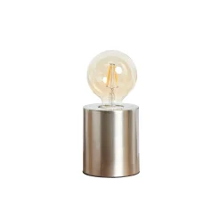 Ostaria Lampe à poser TOUCHY coloris argent 10,5 x 7,5 cm - 4MURS