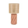 Ostaria Lampe à poser TWIST coloris terracotta 43 x 20 cm - 4MURS