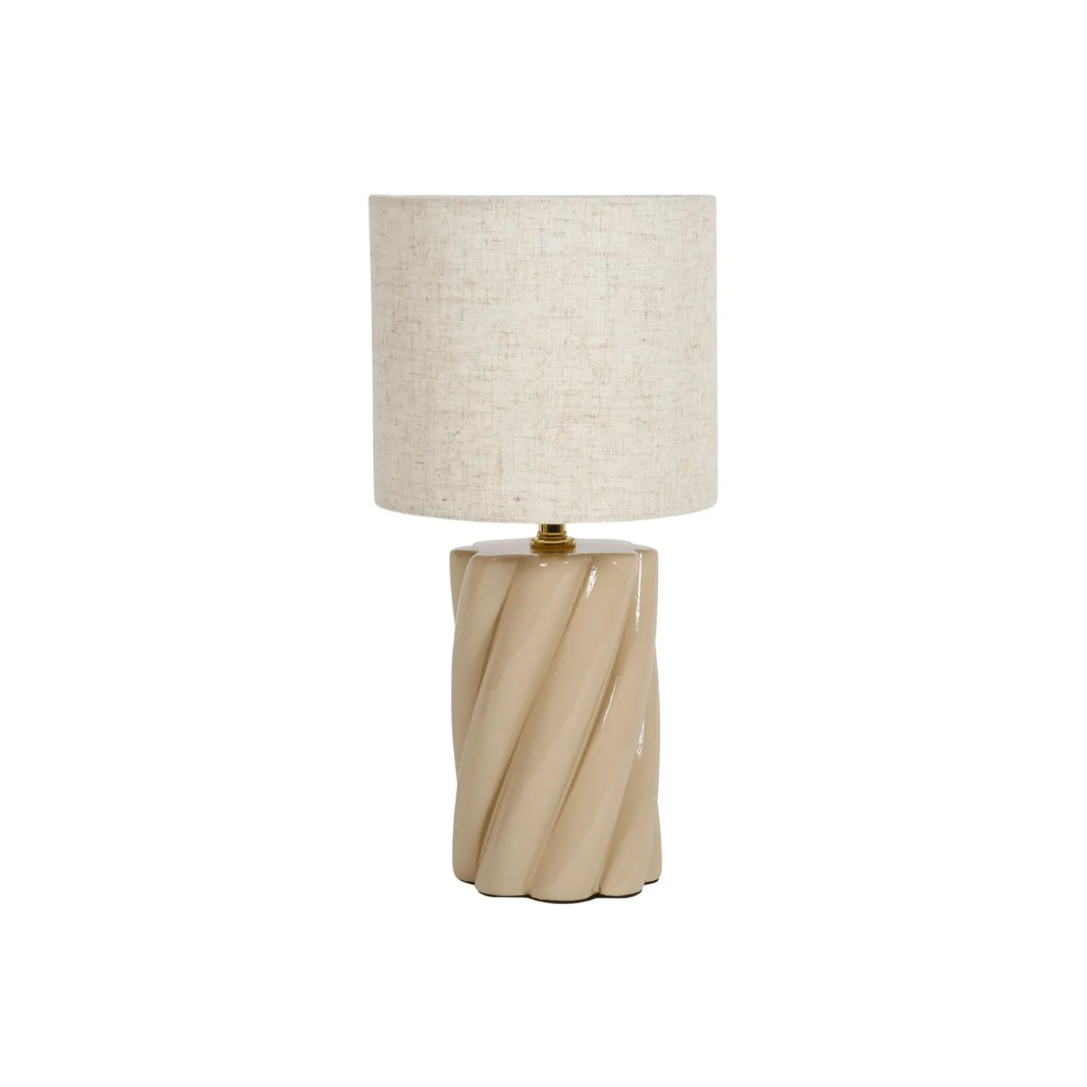 Ostaria Lampe à poser TWIST coloris beige 44 x 21 cm - 4MURS