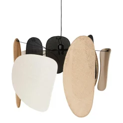 Ostaria Suspension ALMERIA beige noir marron 49 x 66 cm - 4MURS