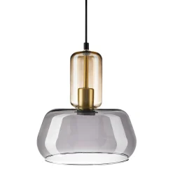 Ostaria Suspension DULCIA transparent fumé 26 x 24 cm - 4MURS