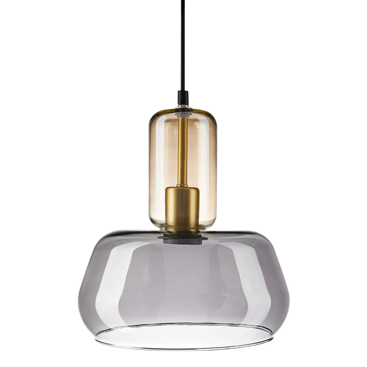 Ostaria Suspension DULCIA transparent fumé 26 x 24 cm - 4MURS