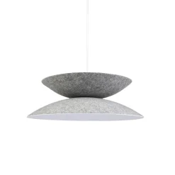 Ostaria Suspension NIMBUS coloris gris 16 x 46 cm - 4MURS
