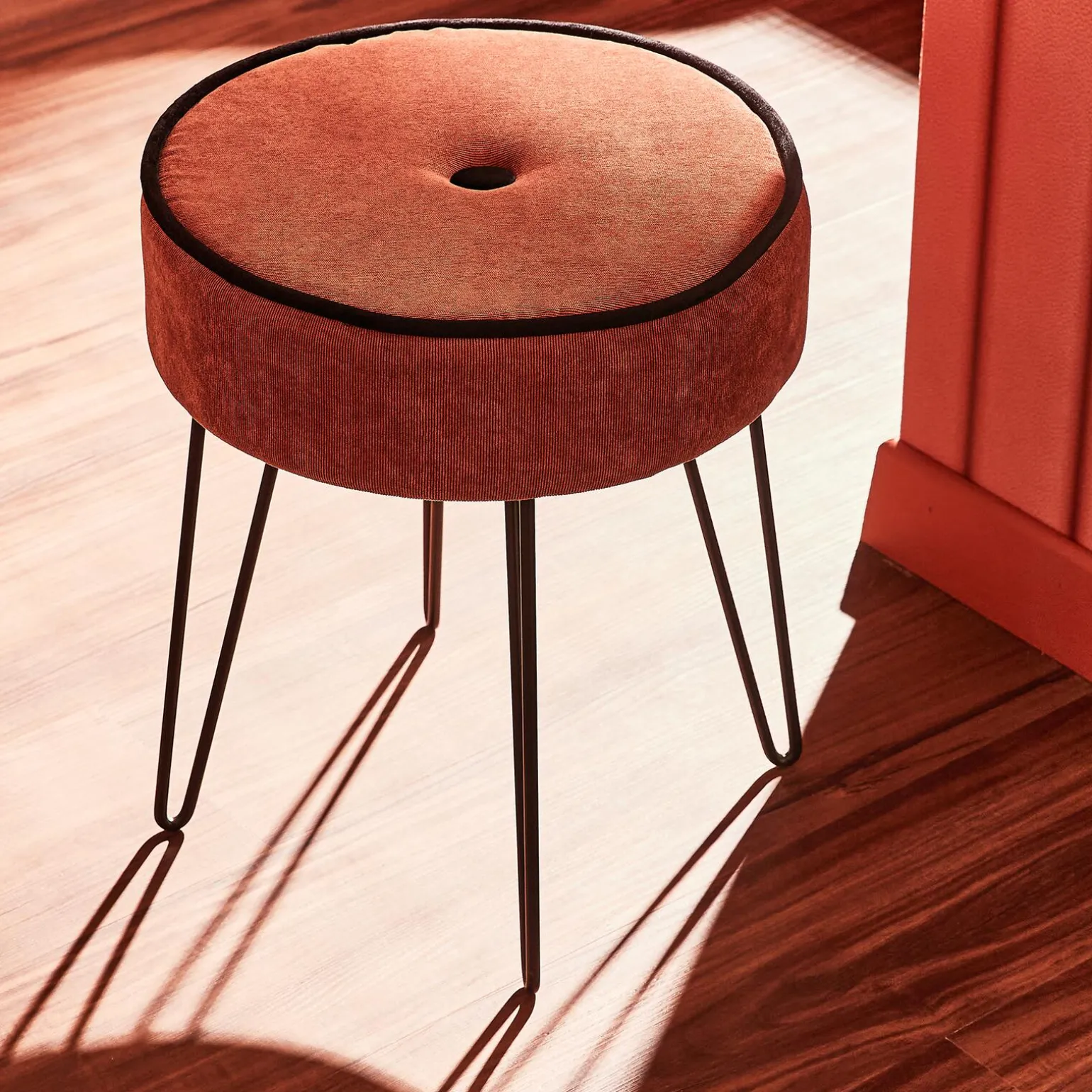 Ostaria Tabouret COSTA coloris terracotta - 4MURS