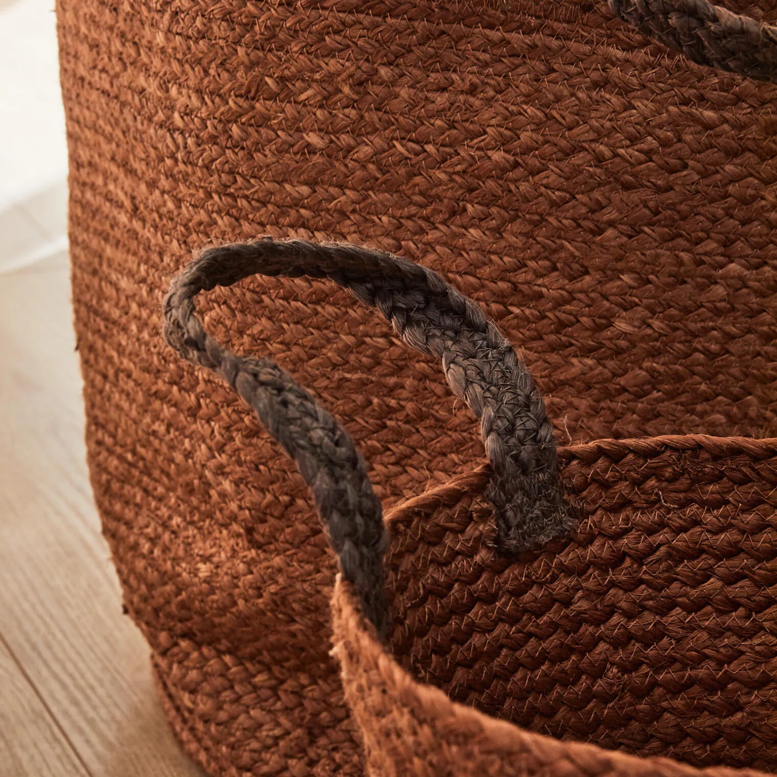 Panier BORNÉO coloris brun diamètre 22 cm - 4MURS