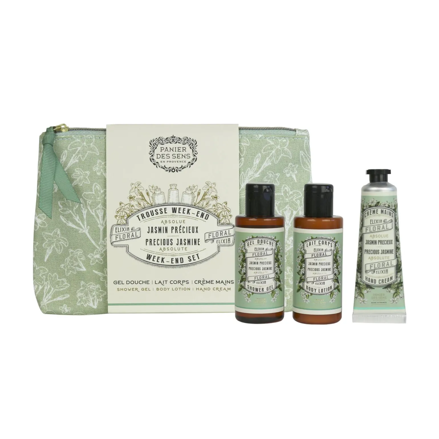 Panier des sens Coffret cosmétique TROUSSE WEEK-END JASMIN Jasmin Grandiflorum