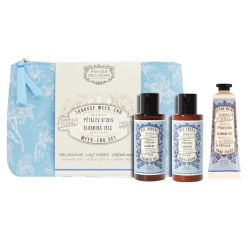 Panier des sens Coffret cosmétique TROUSSE WEEK-END PÉTALES D'IRIS Iris