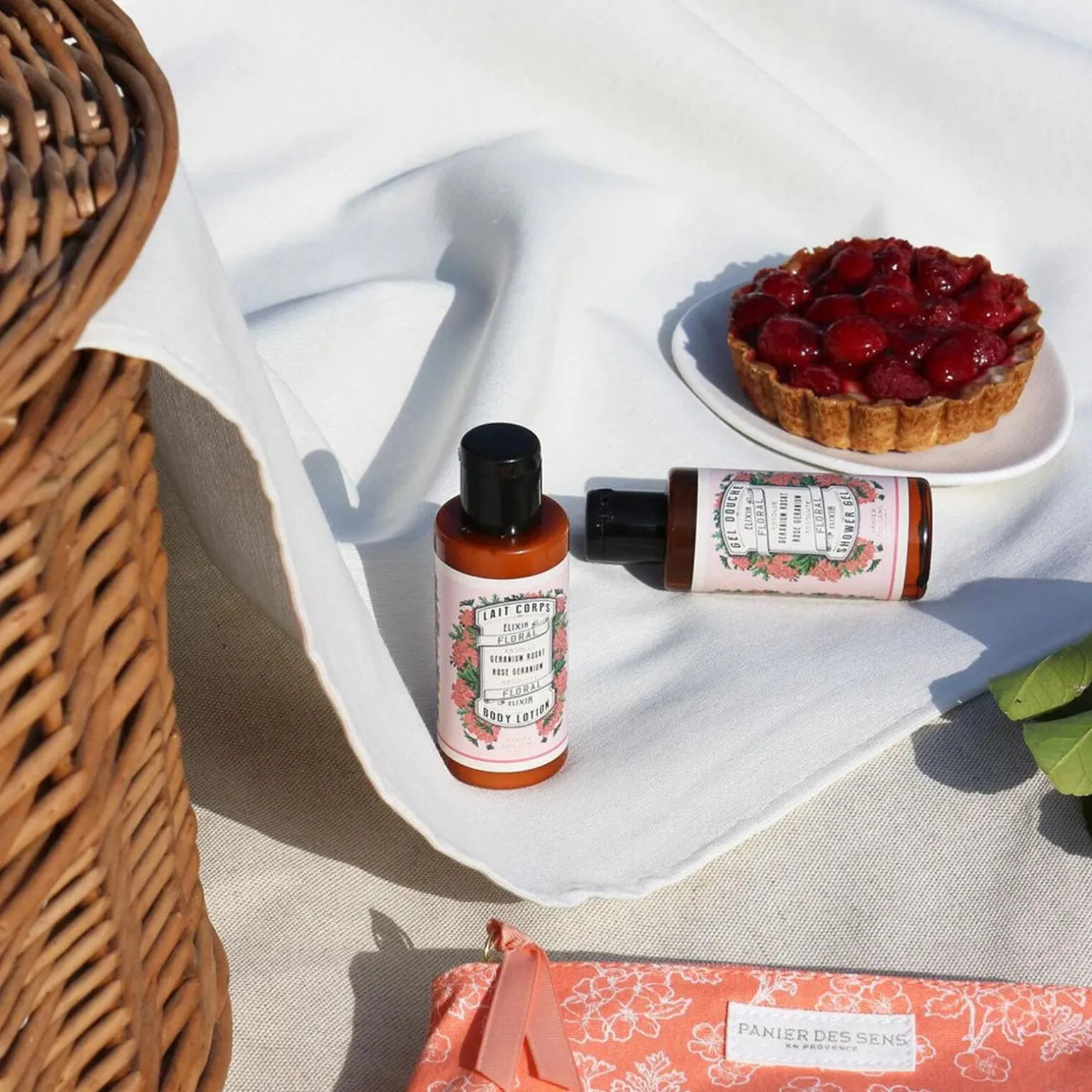 Panier des sens Coffret cosmétique TROUSSE WEEK-END GÉRANIUM Géranium
