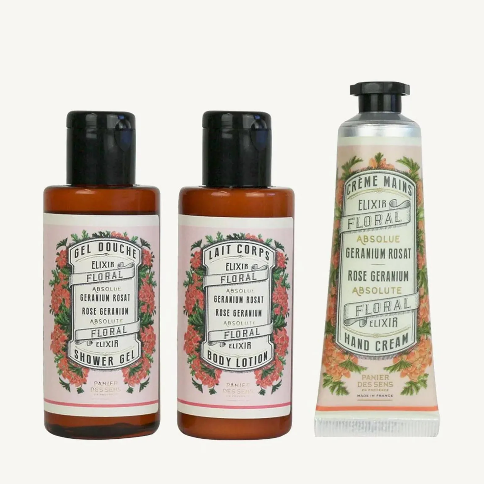 Panier des sens Coffret cosmétique TROUSSE WEEK-END GÉRANIUM Géranium