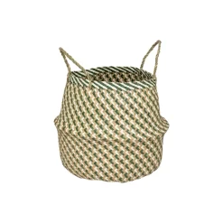Panier ELIE coloris Beige/Vert - 4MURS