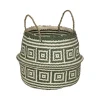 Panier INGO coloris Beige/Vert - 4MURS