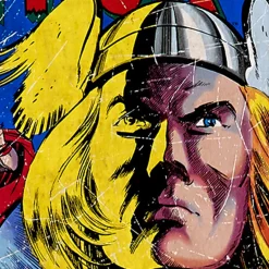 Papier peint HEROS MARVEL coloris multicolore - 4MURS