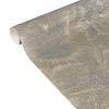 Papier peint intissé ARTIFICIO coloris gris foncé et doré - 4MURS