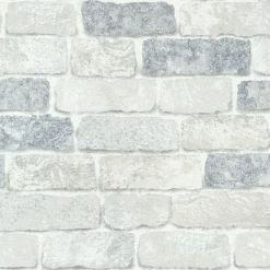 Papier peint intissé ATLANTA coloris gris perle - 4MURS