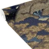 Papier peint intissé AYAKO coloris bleu nuit - 4MURS