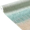 Papier peint intissé BAI SAO coloris bleu aqua - 4MURS