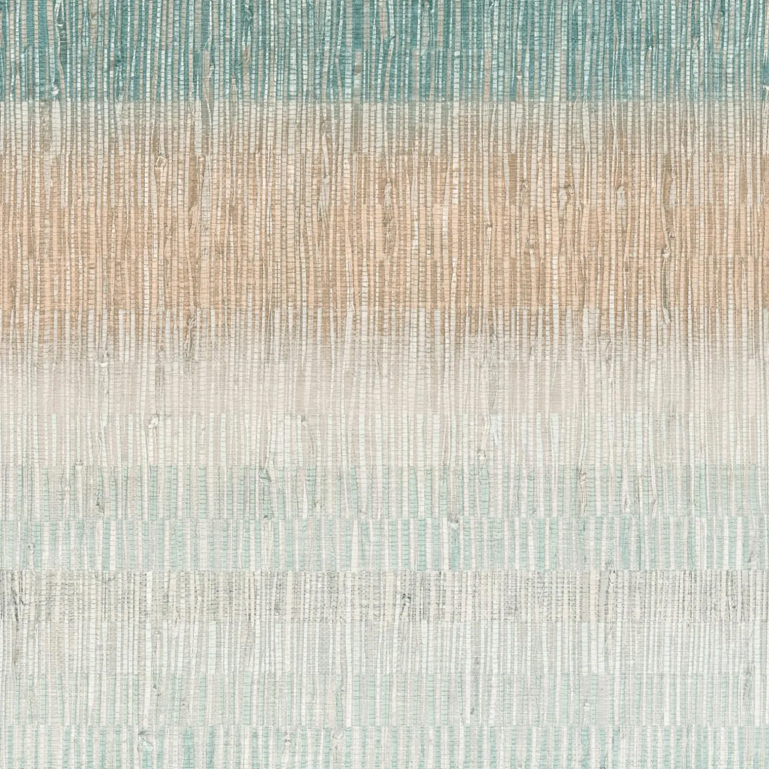 Papier peint intissé BAI SAO coloris bleu aqua - 4MURS
