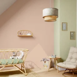 Papier peint intissé BAMBINO coloris beige orangé - 4MURS