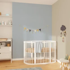 Papier peint intissé BAMBINO coloris bleu ciel - 4MURS