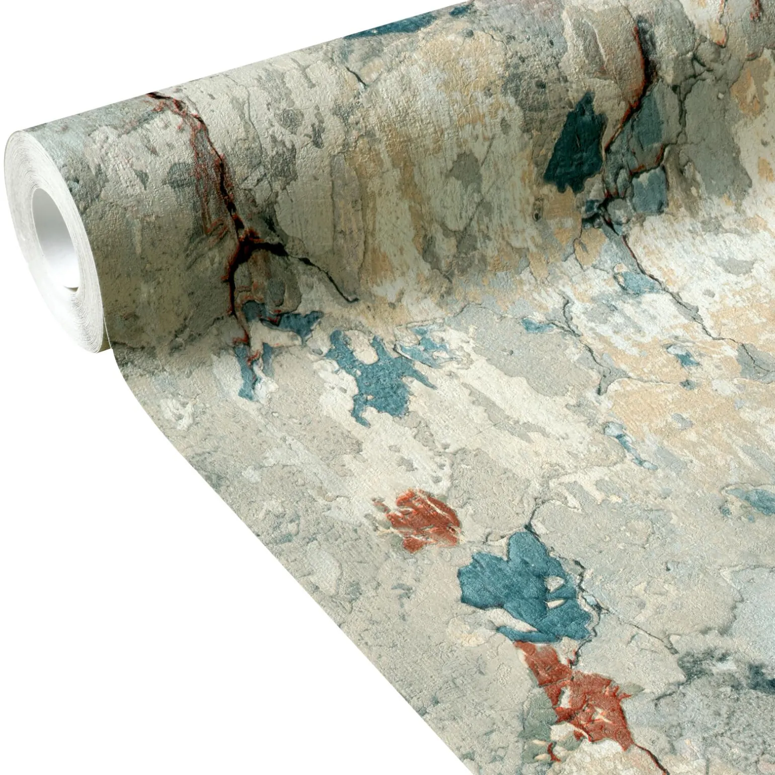 Papier peint intissé BARCELONA PLAZA X METROPOLITAN STORIES multicolore