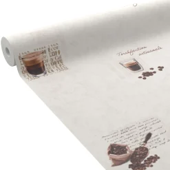 Papier peint intissé BARISTA coloris blanc cassé - 4MURS