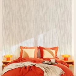 Papier peint intissé BAYLEY coloris gris perle - 4MURS