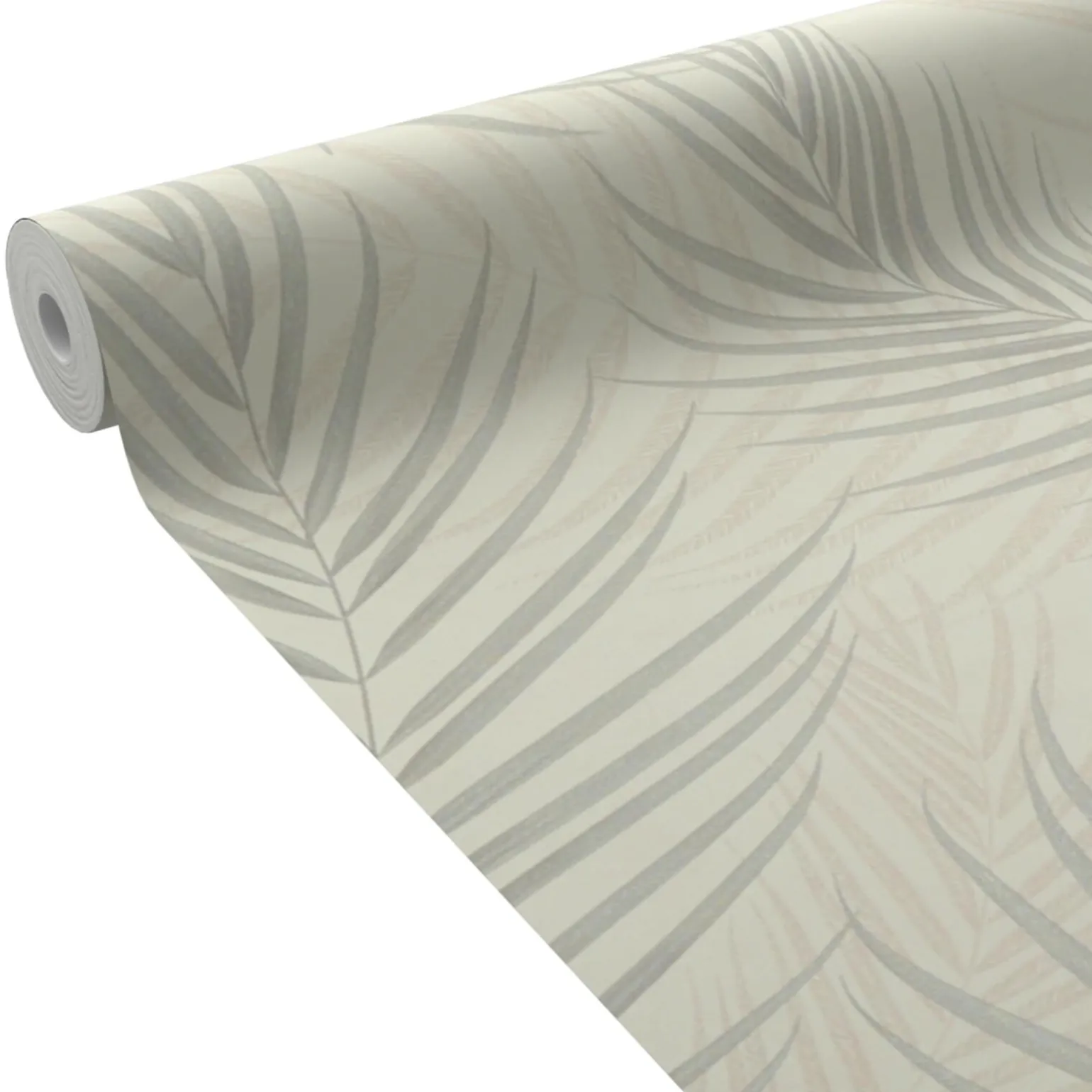 Papier peint intissé BERTILLE coloris beige rosé - 4MURS