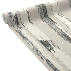 Papier peint intissé BETULA coloris beige clair - 4MURS